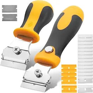 Bates- Razor Blade Scraper Set, 2 Pack, Standard & Adjustable Handle