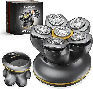 MAXGROOM Mini Head Shaver for Bald Men, Octo-Flex Design, Comfortable Shave
