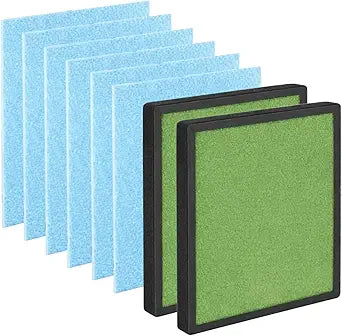 2 Set P500 Replacement Filter for PURO┬▓XYGEN P500 Smart Air Purifier, 4-in-1, H13 True HEPA with Activated Carbon, Cold Catalyst Filter and Pre-filter, Model P500_F2