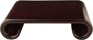 Red Lantern Rosewood Scroll Stand - Large