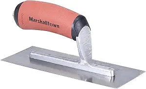 MARSHALLTOWN Mini Trowel, 8 Inch x 3 Inch Carbon Steel Blade, Finish Concrete Steps, Countertops and More, Made in the USA, 11D