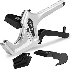 AIRAJ Ratchet PVC Pipe Cutter Heavy Duty, Cuts up to 3 Inches PVC Cutter