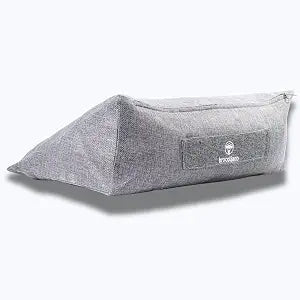 Meditation Cushion  Ergonomic Zafu Pillow for Yoga and Mindfulness  Washable Cover, Natural Buckwheat Fill, Premium Fabric (Cotton Blend/Polyester Variant) (Charcoal Grey, Medium)