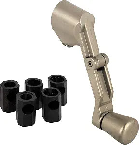 Prime-Line H 3961 Universal Folding Crank Handle, Coppertone Finish