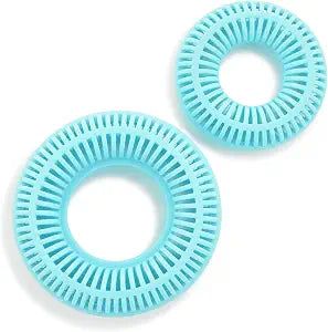 TubRing & SinkRing Aqua Combo  Bathroom Drain Hair Catcher Set for Bathtub, Shower & Sink
