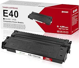 1 Pack Compatible E40 Black Toner Cartridge : E30 E31 E20 E16 Toner Replacement for Canon PC-170 PC-920 PC-921 PC-150 PC-980 PC-430 PC-140 PC-940 PC-950 PC-795 PC-745 PC-400 Printer, 4,200 Pages Each