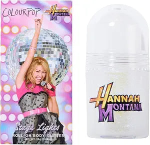 ColourPop and Disney's Hannah Montana Stage Lights Roll-On Body Glitter