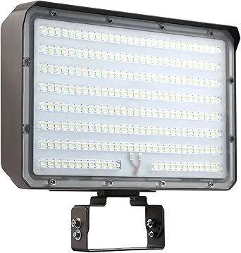 Dusk to Dawn Outdoor 150W LED Flood Light, 21000LM 1000W Equivalent, 100-277V 5000K Daylight, ETL Commercial LED Flood Light Fixture, Outdoor Security Lighting for Landscape,Parking Lot