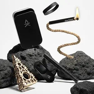 ├berleben | FIREKIT Survival Fire Starter Kit Γ All-in-One Ferro Rod, Striker, Tinder Wick & Bellow Γ Waterproof Camping Essentials