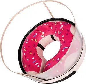 CNEO Inflatable Dog Cone Collar with Detachable Enhanced Anti-Licking Shield, Soft Neck Donut Collar for Dogs After Surgery, Adjustable Dog Cone Alternative for Large Medium Small Dogs & Cats