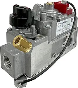 Durablow DV970A-NG Millivolt Gas Valve Replacement for Dexen, Dexin, Robertshaw, HHT 6003 Series 200-D (No Turndown, Natural Gas, 3/8Γ Inlet, 3/8Γ Outlet) DV970A-NG