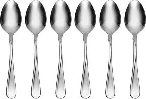 Oneida Flight Teaspoons Silverware Set for 6, Flatware