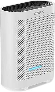 AZEUS GL-FS32 Air Purifier for Large Rooms up to 2160 Sq Ft, 5-in-1 H13 True HEPA Filter Removes 99.97% of 0.3 Micron Particles, Centrifugal Fan, Auto Sensor, Quiet Sleep for Home, Office and Pets