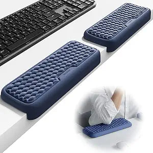 Vaydeer 2Pcs Elbow Pad for Desk, L-Shaped Arm Rest, Ergonomic Elbow Rest