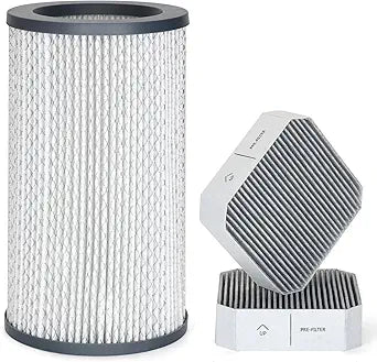 Filter Replacement Set Compatible with Molekule Air Purifier, 1pc H13 HEPA PECO-Filter + 2pcs Activated Carbon Pre-Filters