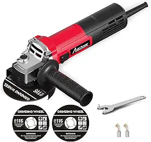 AVID POWER Angle Grinder 4-1/2 inch Electric Grinder Tools 750W 6.5 Amp Metal Grinder, 11500 RPM, with Grinding Wheels, Auxiliary Handle, Wrench for Grinding