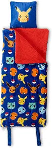 Silk Touch Sherpa Slumber Bag for Boys and Girls, Sleeping Bag with Zipper, Sleepover Set, 27 x 56 inches