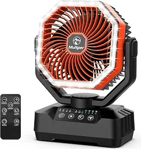 20000mAh Rechargeable Camping Fan, Up to 70H Runtime, Camping Essentials