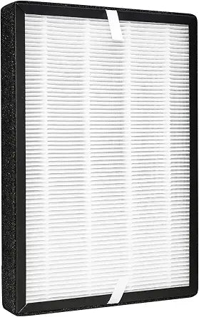 AZEUS GL-FS32 Air Purifier Filter Replacement, True HEPA H13 with Activated Carbon & Pre-Filter, Compatible with GL-FS32, 1-Pack