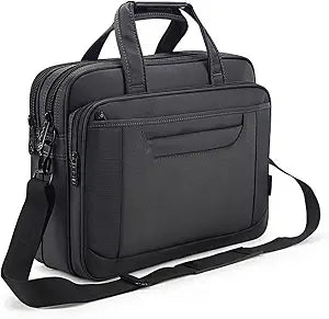 Briefcase Bag 15.6 Inch Laptop Messenger Bag Business Office Bag for Men Women, Shoulder Bag fit for Computer Notebook MacBook Hp Dell Lenovo Asus Apple