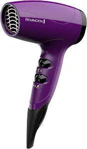 Remington Ionic Compact Hair Dryer, 1875W, Portable Anti-Frizz Dryer
