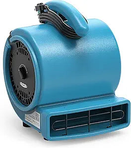 ALORAIR 1000 CFM Air Mover Blower Fan for Drying, Ventilating, Exhausting, Cooling, Utility Fan with 3 Speeds, 5 Adjustable Angles, 20ft Long Cord for Home, Industrial, Commercial Use - GE1000