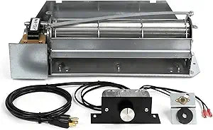 FBK-250 Fireplace Blower Fan Kit for Astria, Lennox, Superior, & More - Ball Bearing, Energy Efficient Fireplace Fan Blower Kit w/Quiet High Airflow Motor - Easy to Install Home Heating Accessories