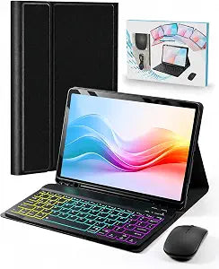 Case with Keyboard for Samsung Galaxy Tab A11+ (Plus) 2025 11-inch