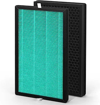2 pack KXY550 Replacement Filter Compatible with IntehomeπAirplus KXY550 Air Purifiers Replacement Filter Featuring a HEPA and activated carbon filtration system