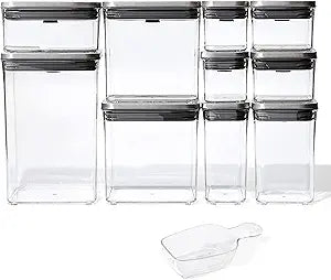 OXO SteeL 12-Piece POP Container Set