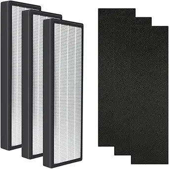 True HEPA Filter B Replacement Compatible with GermGuardian Air Purifier FLT4825 AC4825 AC4300 AC4800 AC4900 AC4850 AP2200CA BXAP148, 3 Packs