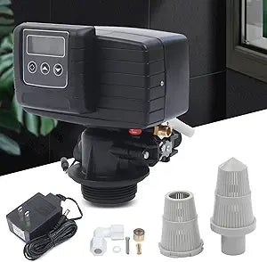 Timer Valve Water Softener Valve Replacement Head, 5600SXT Whole House Water Softener Meter Valve Digital Filter Control Valve for Filter Softener