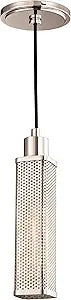 Hudson Valley Lighting 7033-PN Gibbs - 1 Light Pendant 13 inches Tall and 2.75 inches Wide - Polished Nickel Finish