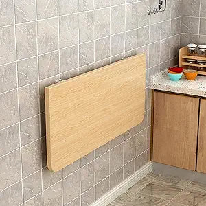 Folding Wall-Mounted Drop-Leaf Table,for Small Space, Kitchen Dining Table, For Laundry Room, Fold Down Desk Laundry Room/Home Bar/Kitchen & Dining Room, (Multiple Sizes) ( Size : 70*50cm/28*20in )