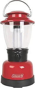 Coleman 400L LED Lantern with 4D Battery, Water & Impact-Resistant Lantern with Carry Handle, Lifetime LED Lights Never Need Replacing
