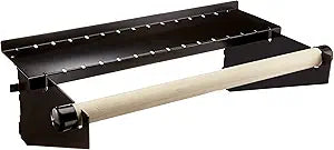 Wall Control Paper Towel Holder and Dowel Rod Pegboard Shelf Assembly for Wall Control Pegboard and Slotted Tool Board - Black