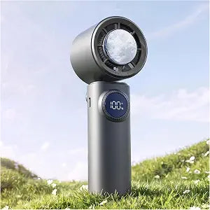 MUXNW Mini Handheld Portable Personal Fan,HD Display 100 Speed Levels