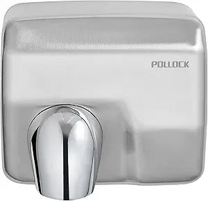 Commercial Hand Dryer Wall Mounted,Stainless Steel Electric Hand Dryer for Bathroom,1600 W Automatic High Speed Warm Wind Hand Blower,110V Plug in,8-10s Second Dry,for Industry Business Restrooms