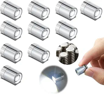 10PCS Cool White Mini LED Lights for DIY Craft, Model Displays, Miniatures