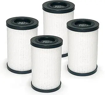 Nispira AFP2-SP Replacement Filter for Scosche FrescheAIR Car Air Purifier Remove Smoke, Dust, Chemical Smell 3-in-1 HEPA Activated Carbon 4 Packs
