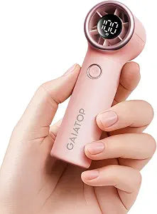 Gaiatop Mini Portable Handheld Fan, Pocket Size Turbo Fans Up to 15H