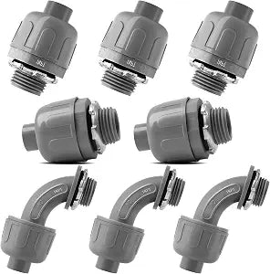 1 Inch Electrical Conduit Connector Kit,8-Pack