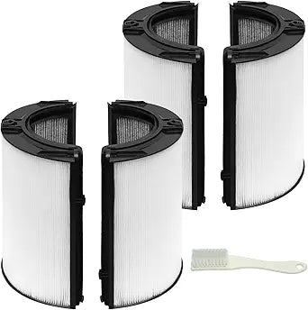 360┬░ Combi Glass True HEPA + Carbon TP07 Filter, Compatible with Dyson TP07 TP10 TP06 HP06 TP04 HP04 PH02 PH01 PH03 PH04 HP09 TP09 HP07 HP10 Air Purifier, Part No. 970341-01, 2Pack