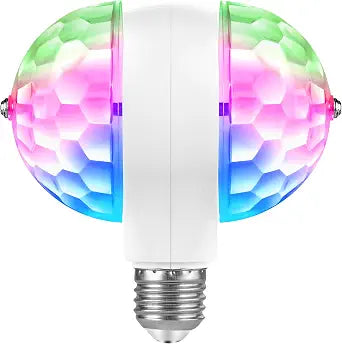 Disco Lights for Parties, Colorful Magic Ball Lights with 2 Light Bulbs