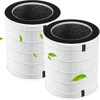 2 Pack Filter Replacement Compatible With Sans Air Purifier Filter For Afloia Max/Mage/Mage Pro Air Purifier, For Air-Honati, For Rosewill Rhap-20001/Rhap-20002