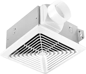 Bathroom Exhaust Fan 50 CFM 1.0 Sone, 3-Inch Duct