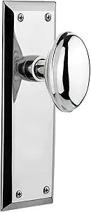 Nostalgic Warehouse New York Plate & Homestead Door Knob