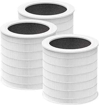 Nispira A2001 Replacement Filter Compatible with Air-omi Air Purifier, Compared to Part #AF-2001 3-in-1 Activated Carbon, 3 Packs