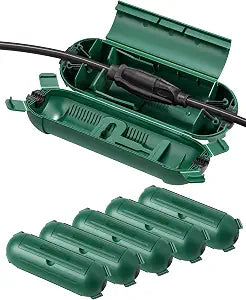 DEWENWILS 3-Pack Outdoor Extension Cord Cover, Waterproof Electrical Box
