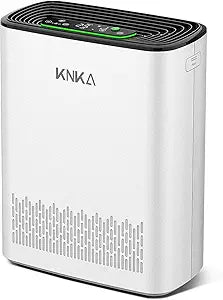 KNKA Air Purifiers for Home Large Room Bedroom Up to 1123 Ft┬▓ in 1 Hr, Washable Filters, AQI Display, Turbo Mode, Auto & Sleep Modes, HEPA Air Cleaner for Dust, Pet Hair, Pollen (APH3000)